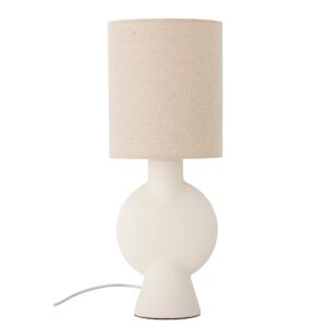 Bloomingville - Sergio Bordlampe, Natur, Stentøj - Ø21 Ã H55 cm